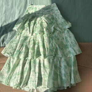 Kivari Women's Green Skirts